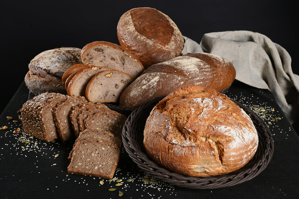 verschiedene Brote in einem Brotkorb
Foto von Kerstin Groh